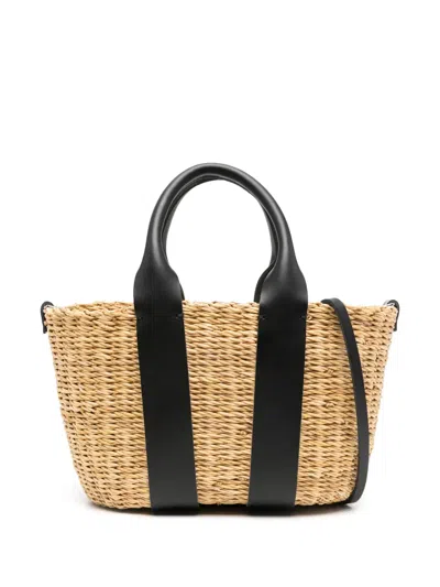 Muun Mini Caba Tote Bag In Neutrals