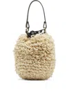 Muun Mini Castor Bucket Bag In Neutral