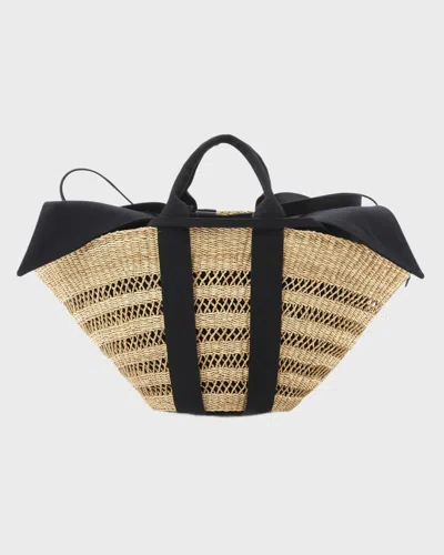 Muun Muuñ Väska Sophie Lace Straw Bla