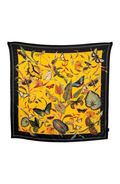 Muzaluci Scarf Butterfly 1 In Yellow