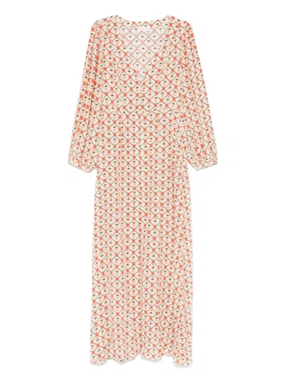Muzungu Sisters Graphic-print Maxi Dress