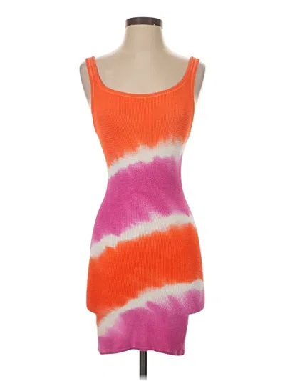 Pre-owned Mv Sport Cocktail Dress In Orange