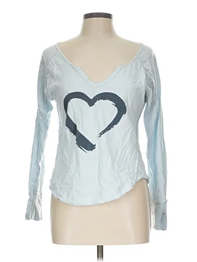 Pre-owned Mv Sport Long Sleeve T-shirt In Blue