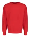 Mv Sport Men's Pro-weave Crewneck Sweatshirt In Red