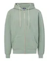 Shop Mv Sport Men's Retro Heather Full-zip Hooded Sweatshirt In Multi