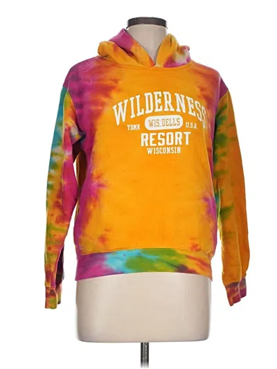 Pre-owned Mv Sport Pullover Hoodie In Orange