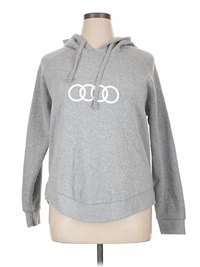 Pre-owned Mv Sport Pullover Hoodie In Silver