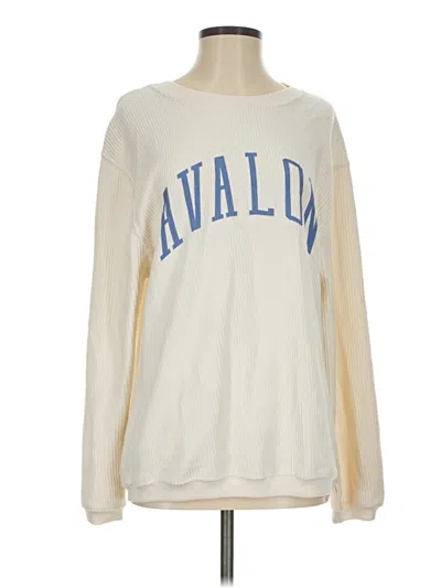 Pre-owned Mv Sport Pullover Sweater In Ivory