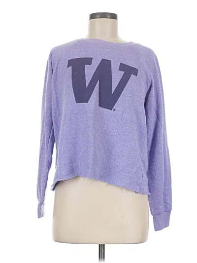 Pre-owned Mv Sport Pullover Sweater In Purple