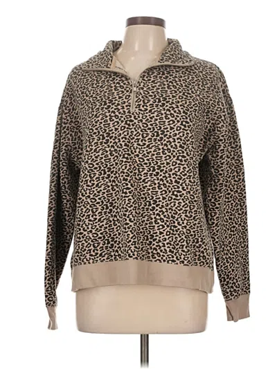 Pre-owned Mv Sport Pullover Sweater In Tan