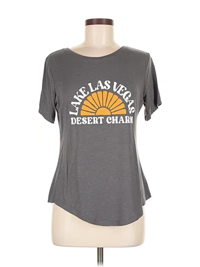 Pre-owned Mv Sport Short Sleeve T-shirt In Gray