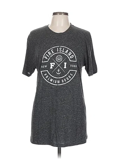 Pre-owned Mv Sport Short Sleeve T-shirt In Gray