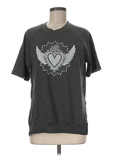 Pre-owned Mv Sport Short Sleeve T-shirt In Gray