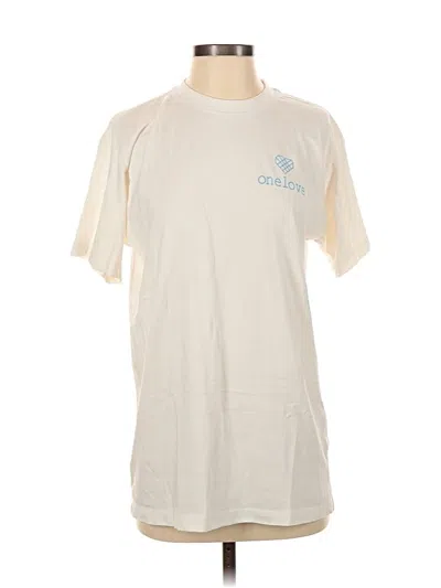 Pre-owned Mv Sport Short Sleeve T-shirt In Ivory