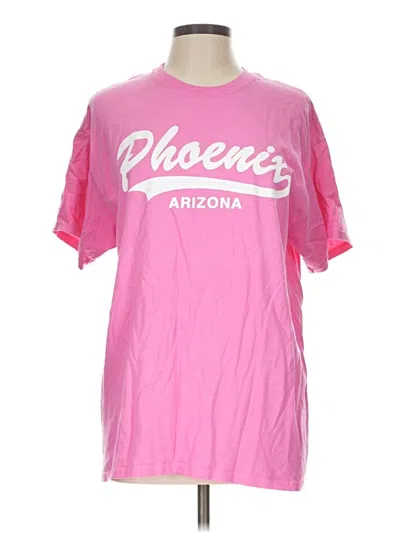 Pre-owned Mv Sport Short Sleeve T-shirt In Pink