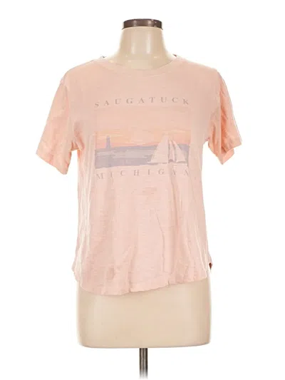 Pre-owned Mv Sport Short Sleeve T-shirt In Pink