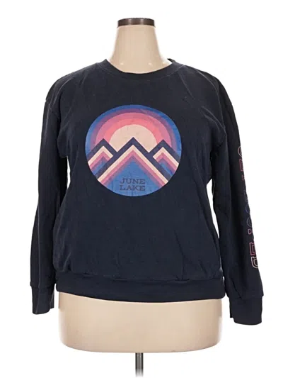 Pre-owned Mv Sport Sweatshirt In Blue