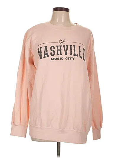 Pre-owned Mv Sport Sweatshirt In Pink