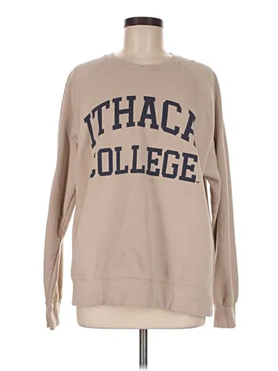 Pre-owned Mv Sport Sweatshirt In Tan