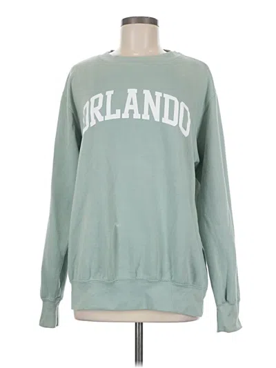 Pre-owned Mv Sport Sweatshirt In Teal