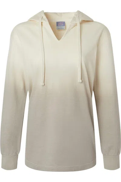 Mv Sport Women´s French Terry Ombr Hooded Sweatshirt In Multi