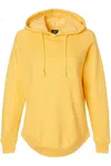Mv Sport Women´s Jordan Angel Fleece Hooded Sweatshirt In Yellow