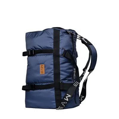 Mvb - My Vegan Bags Women's Waterproof Sports Backpack  - Blue In Brown
