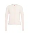 Mvm Cardigan With Pearl Buttons In Gold