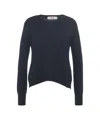 Mvm Cashmere Knit Sweater In Black
