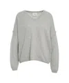 Mvm Cashmere Sweater With Pearls In White