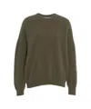 Mvm Green Knit Sweater In Green