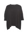 Mvm Oversized Knit Sweater In Black