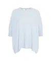 Mvm Oversized Knit Sweater In Blue
