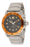 Mvmt Cali Diver Automatic Gmt Watch, 40mm In Silver