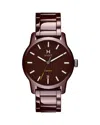 Mvmt Classic Ii Ceramic Watch, 44mm In Red/red