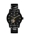 Mvmt Men's Classic Ii Automatic Ionic Plated Black Steel Watch 42mm In Black