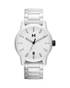 Mvmt Men's Classic Ii White Ceramic Bracelet Watch ,44mm In White/white