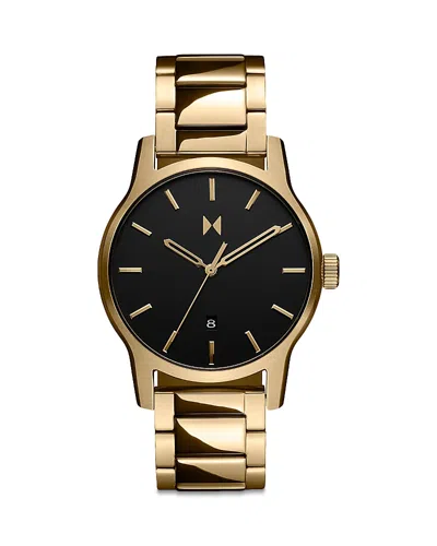 Mvmt Classic Watch, 44mm In Black/gold