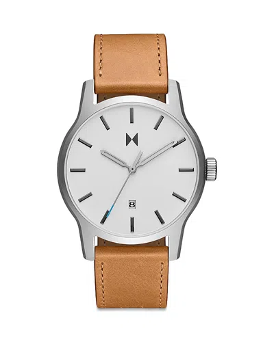 Mvmt Men's Classic Ii Tan Leather Strap Watch 44mm