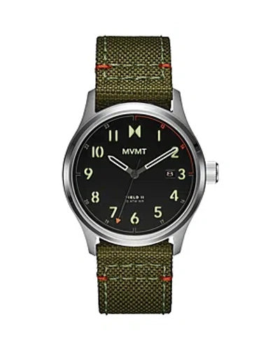 Mvmt Field Ii Watch, 41mm In Green