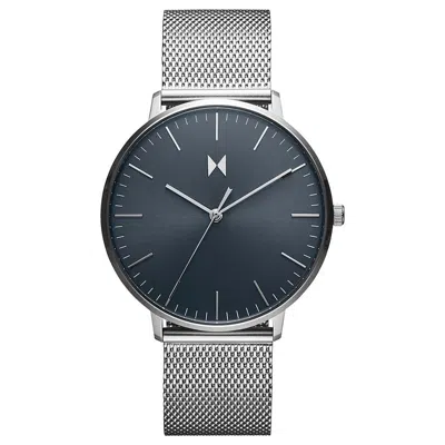 Mvmt Gray Stainless Steel Dress Watch In Silver