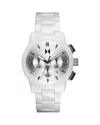 Mvmt Ii Ceramic Chronograph, 44mm In Silver/white