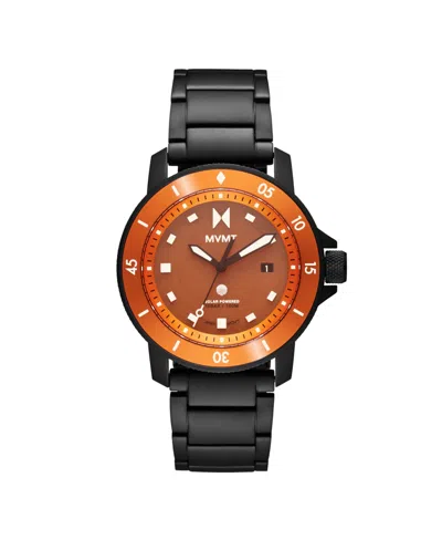 Mvmt Men's Cali Diver Ionic Plated Black Stainless Steel Watch 40mm