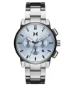 Mvmt Men's Chrono Ii Silver Stainless Steel Watch 44mm In Silver
