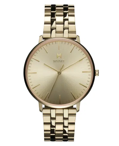 Mvmt Men's Legacy Slim Gold Tone Stainless Steel Bracelet Watch, 42mm