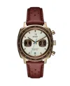 Mvmt Men's Mulholland Racer Brown Leather Strap Watch, 42mm In Brown