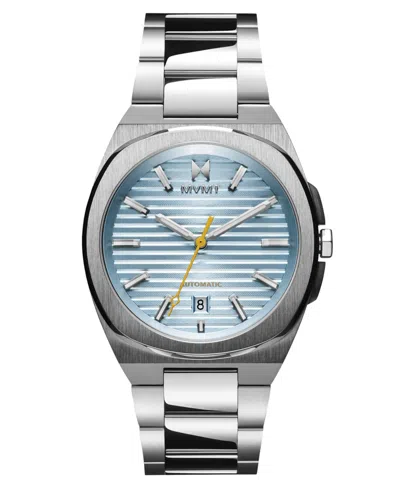 MVMT MEN'S ODYSSEY II AUTOMATIC SILVER TONE STAINLESS STEEL BRACELET WATCH, 40MM
