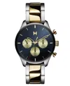 Mvmt Men's Airhawk Two-tone Stainless Steel Watch 42mm In Two-tone