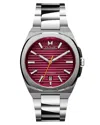 Mvmt Men's Odyssey Ii Automatic Silver Tone Stainless Steel Bracelet Watch, 40mm