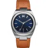 Mvmt Men's Odyssey Ii Brown Leather Strap Watch ,40mm In Tan